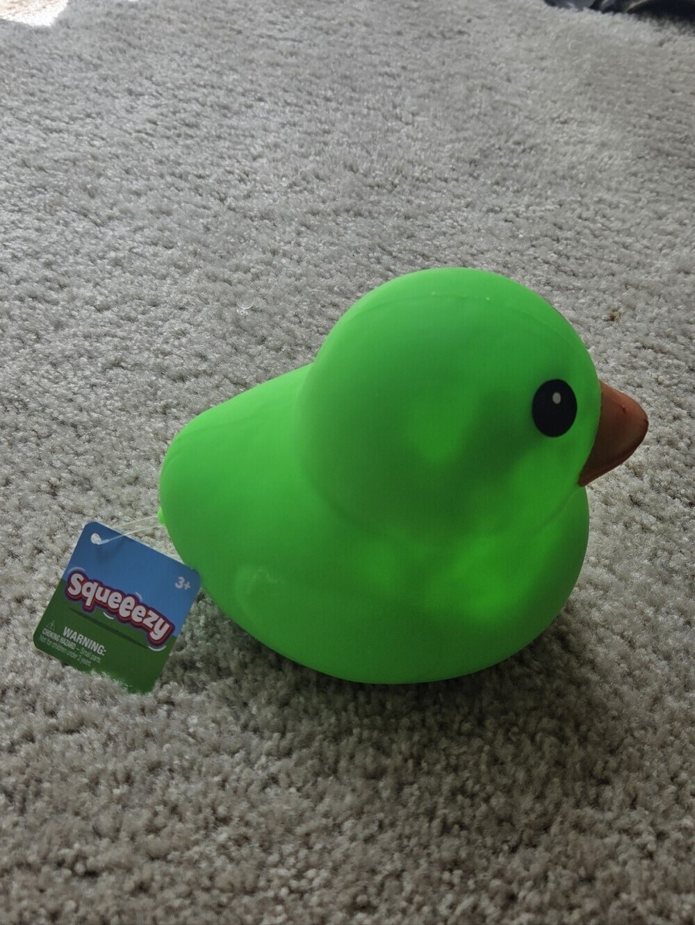 Squeezy Green Duck